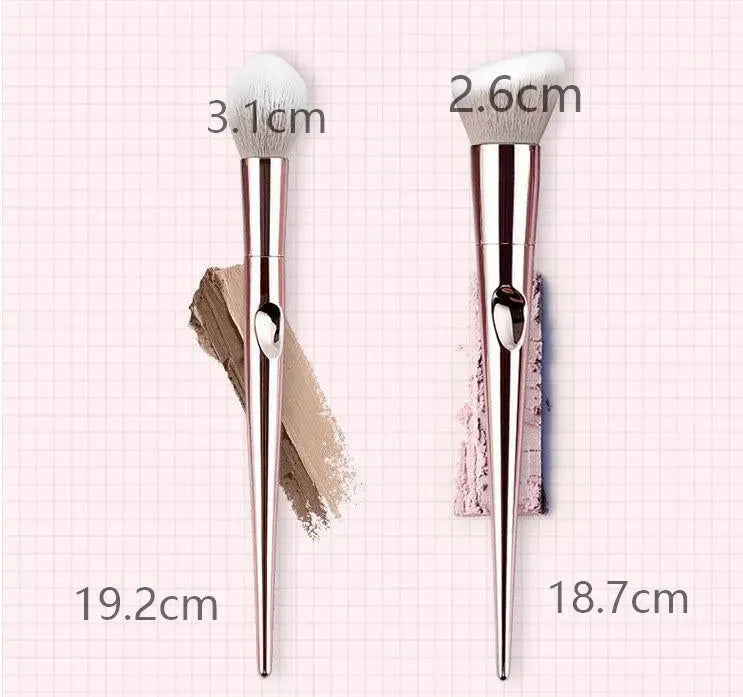 Makeup Brush Set Pink Clutch - Bellarte Enchanté Makeup Brush Set Pink Clutch
